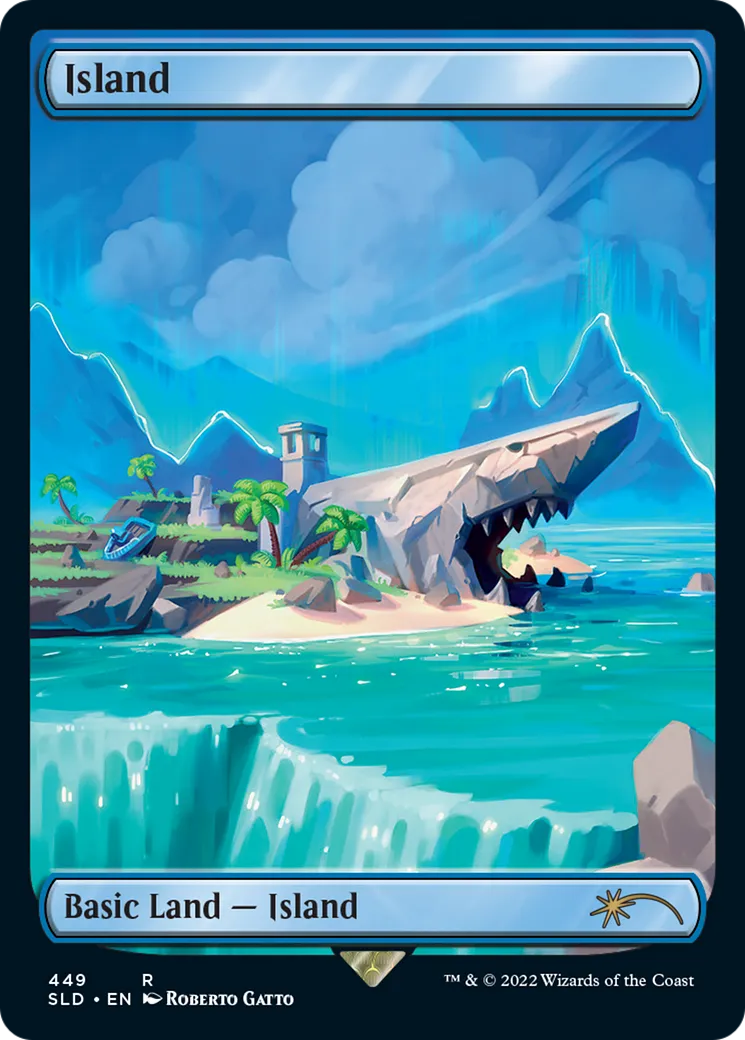 Island — Secret Lair Drop — Magic: The Gathering