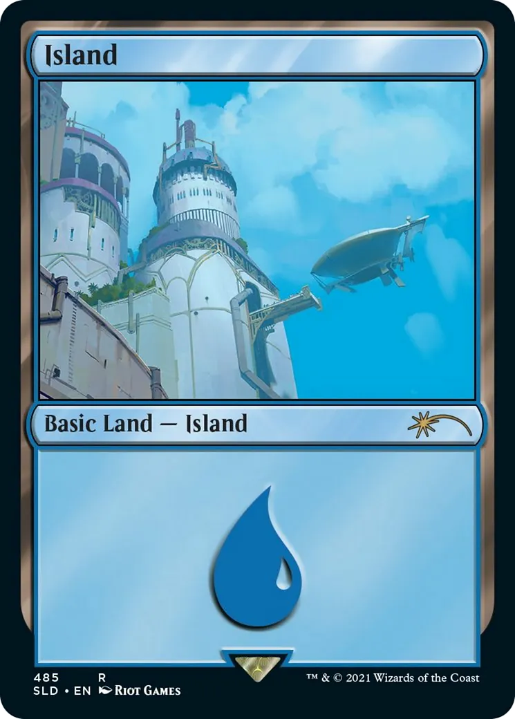 Island — Secret Lair Drop — Magic: The Gathering