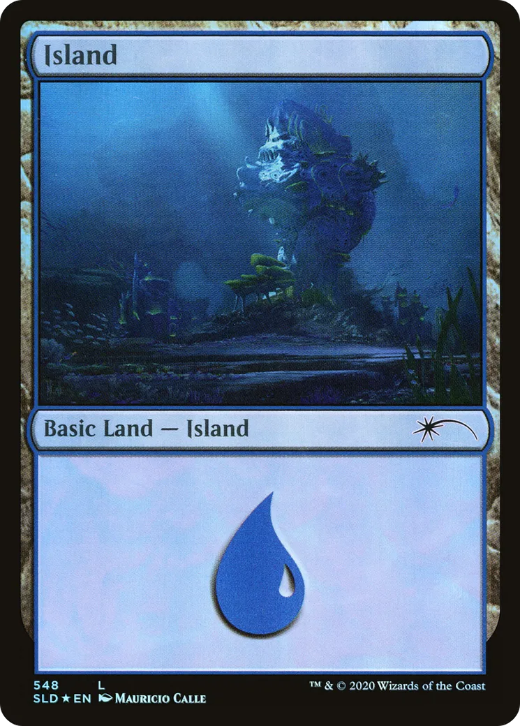Island — Secret Lair Drop — Magic: The Gathering