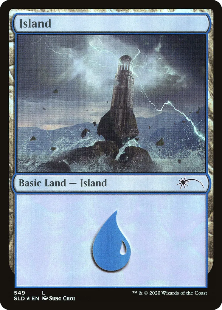 Island — Secret Lair Drop — Magic: The Gathering