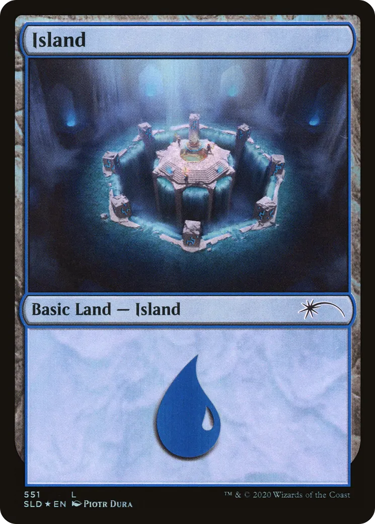 Island — Secret Lair Drop — Magic: The Gathering