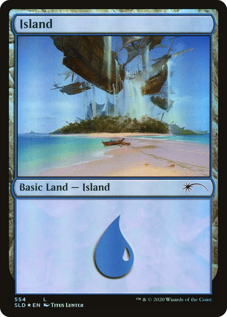 Island — Secret Lair Drop — Magic: The Gathering