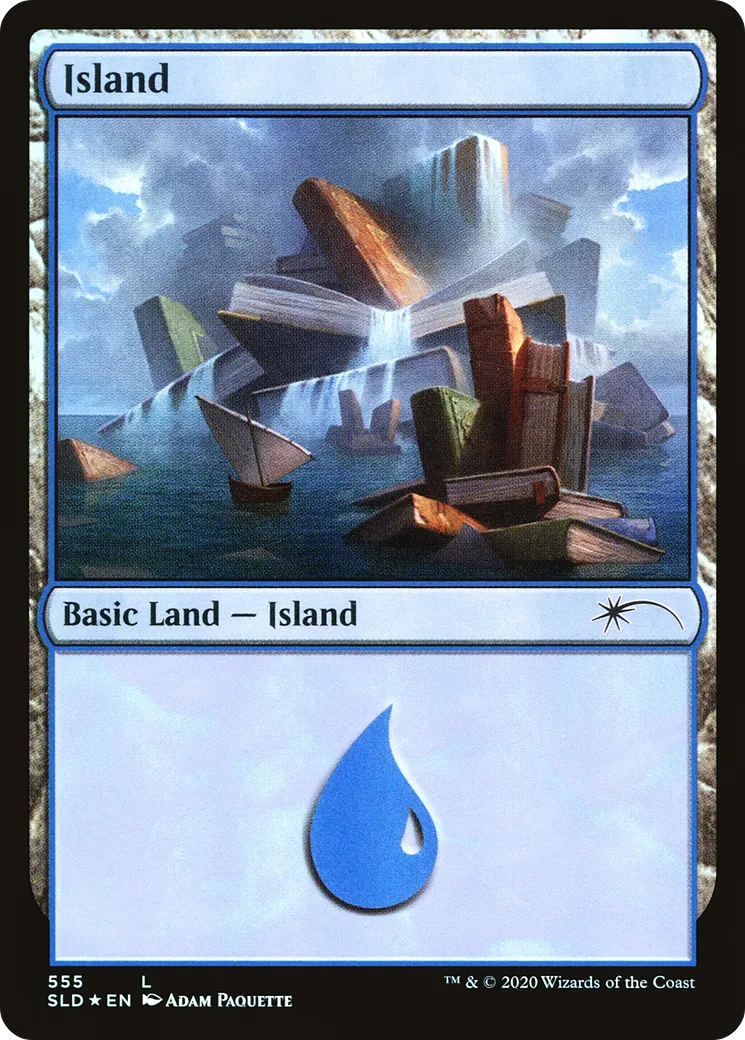 Island — Secret Lair Drop — Magic: The Gathering