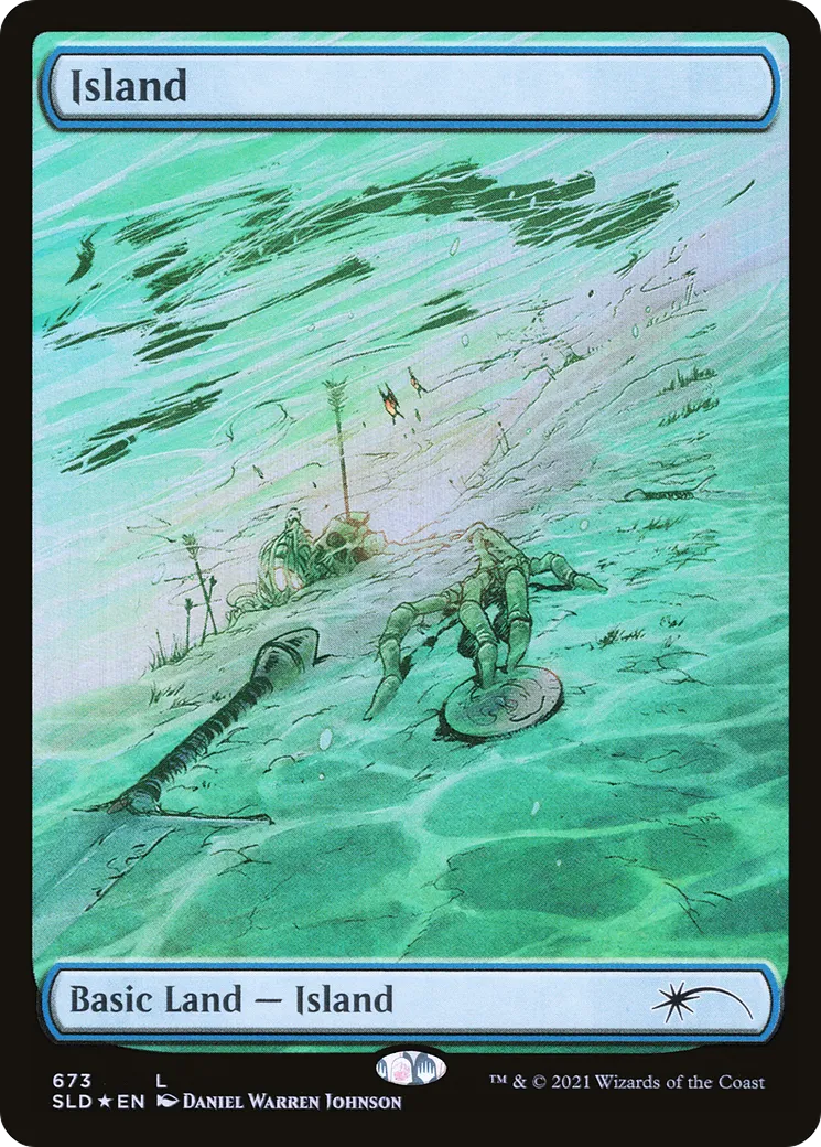 Island — Secret Lair Drop — Magic: The Gathering