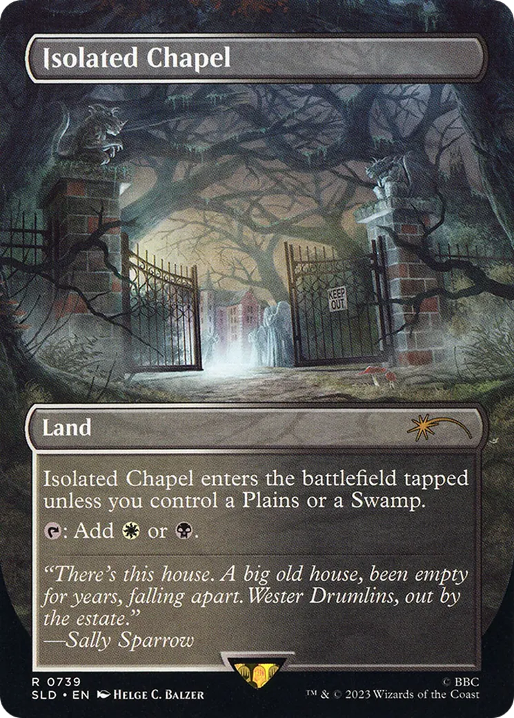 Isolated Chapel — Secret Lair Drop — Magic: The Gathering