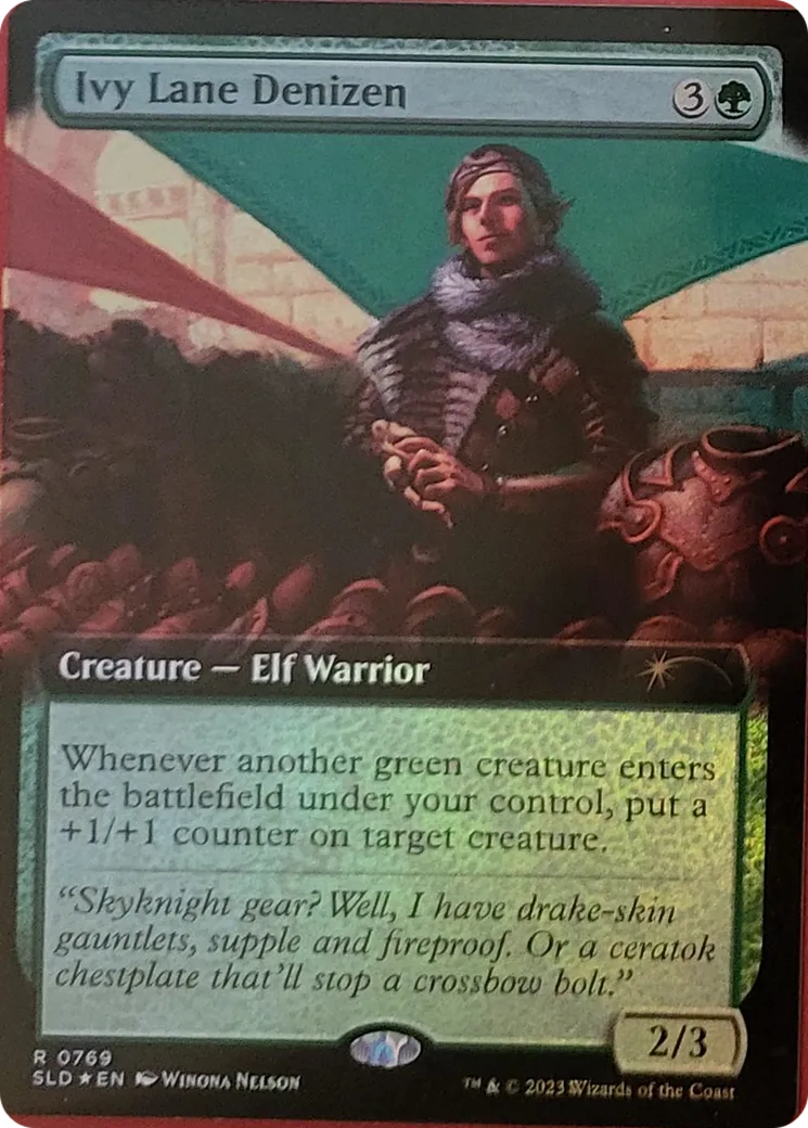 Ivy Lane Denizen — Secret Lair Drop — Magic: The Gathering