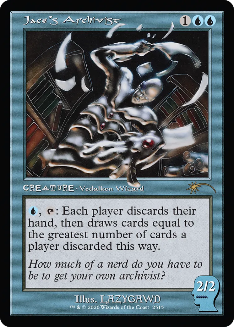Archiviste de Jace — Secret Lair Drop — Magic: The Gathering