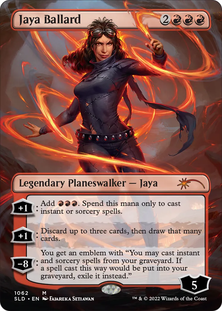 Jaya Ballard — Secret Lair Drop — Magic: The Gathering