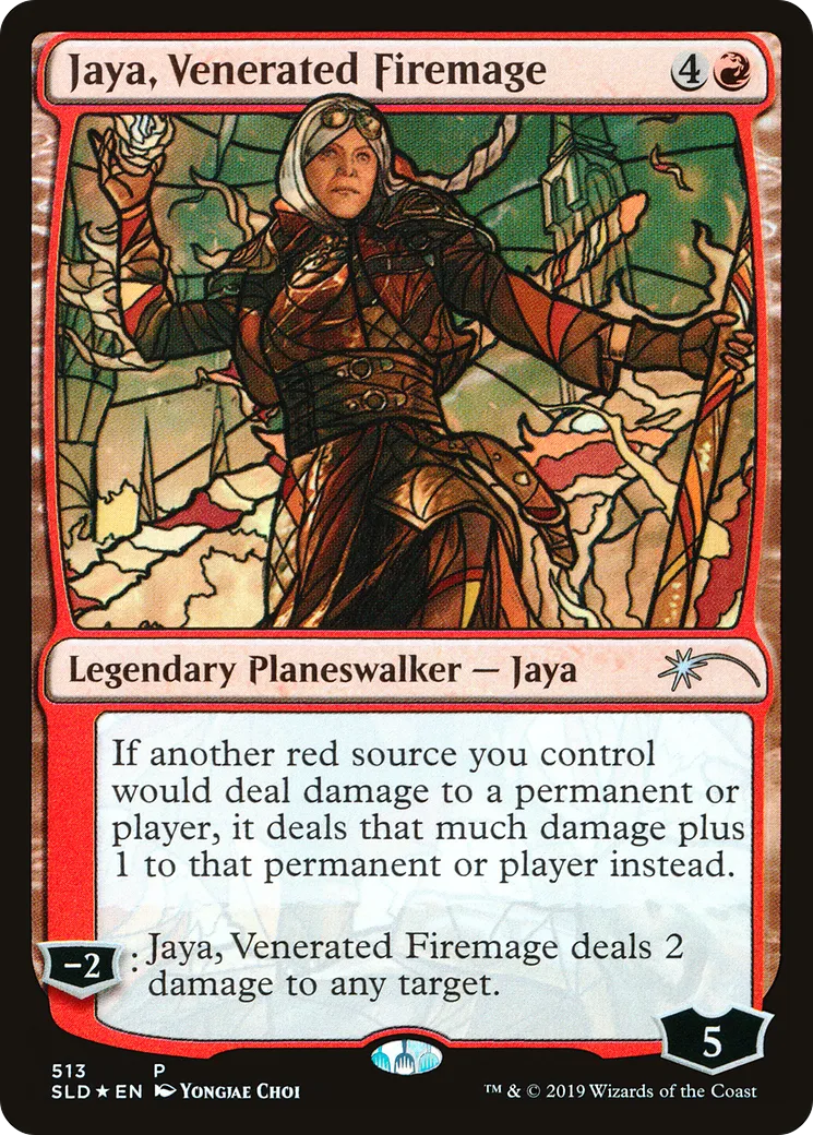 Jaya, Venerated Firemage — Secret Lair Drop — Magic: The Gathering