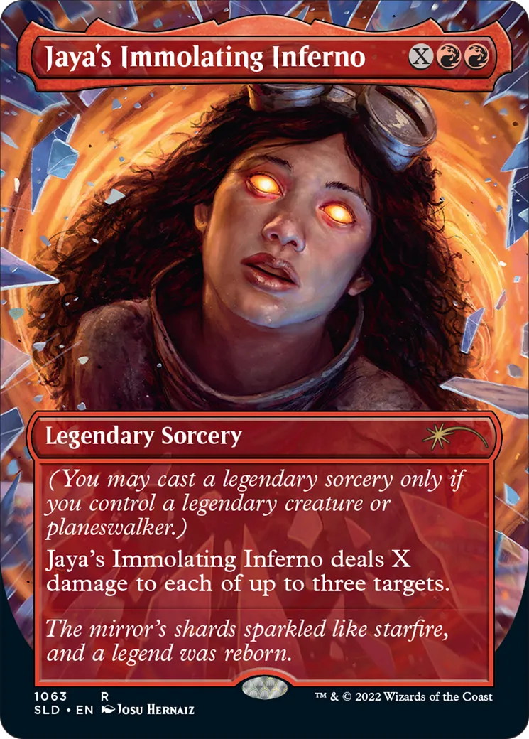 Jaya's Immolating Inferno — Secret Lair Drop — Magic: The Gathering