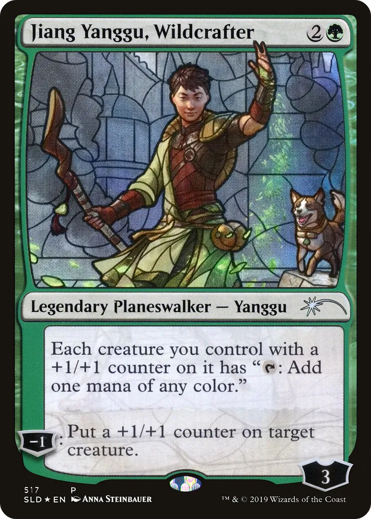 Jiang Yanggu, Wildcrafter — Secret Lair Drop — Magic: The Gathering
