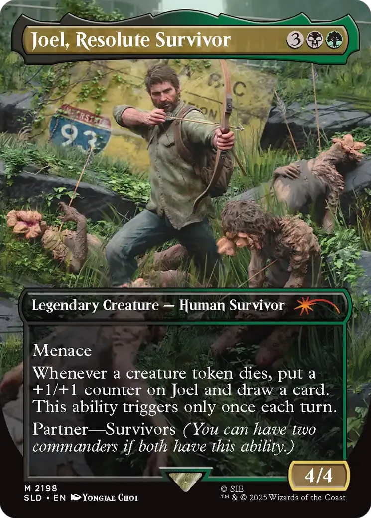 Joel, Resolute Survivor — Secret Lair Drop — Magic: The Gathering