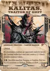Product image for Kalitas, traître des Ghet