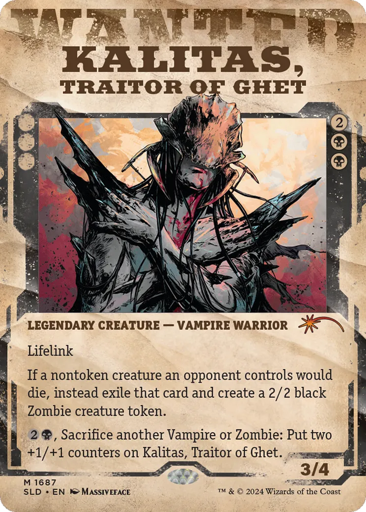 Kalitas, traître des Ghet — Secret Lair Drop — Magic: The Gathering