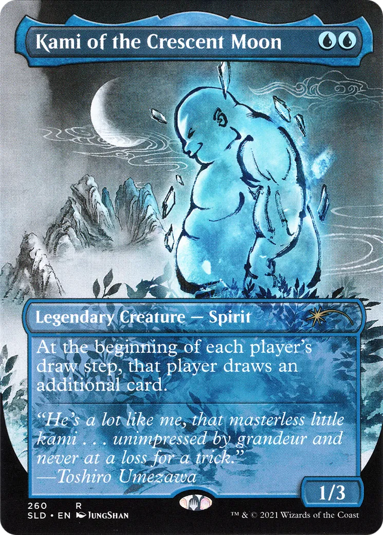 Kami of the Crescent Moon — Secret Lair Drop — Magic: The Gathering
