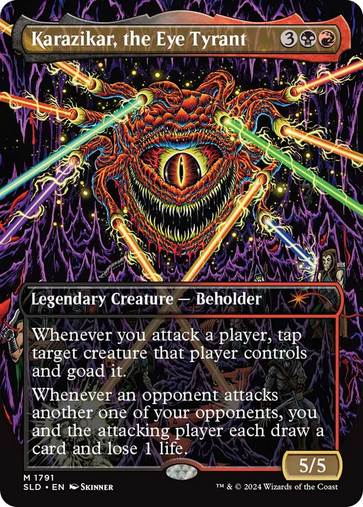 Karazikar, the Eye Tyrant — Secret Lair Drop — Magic: The Gathering