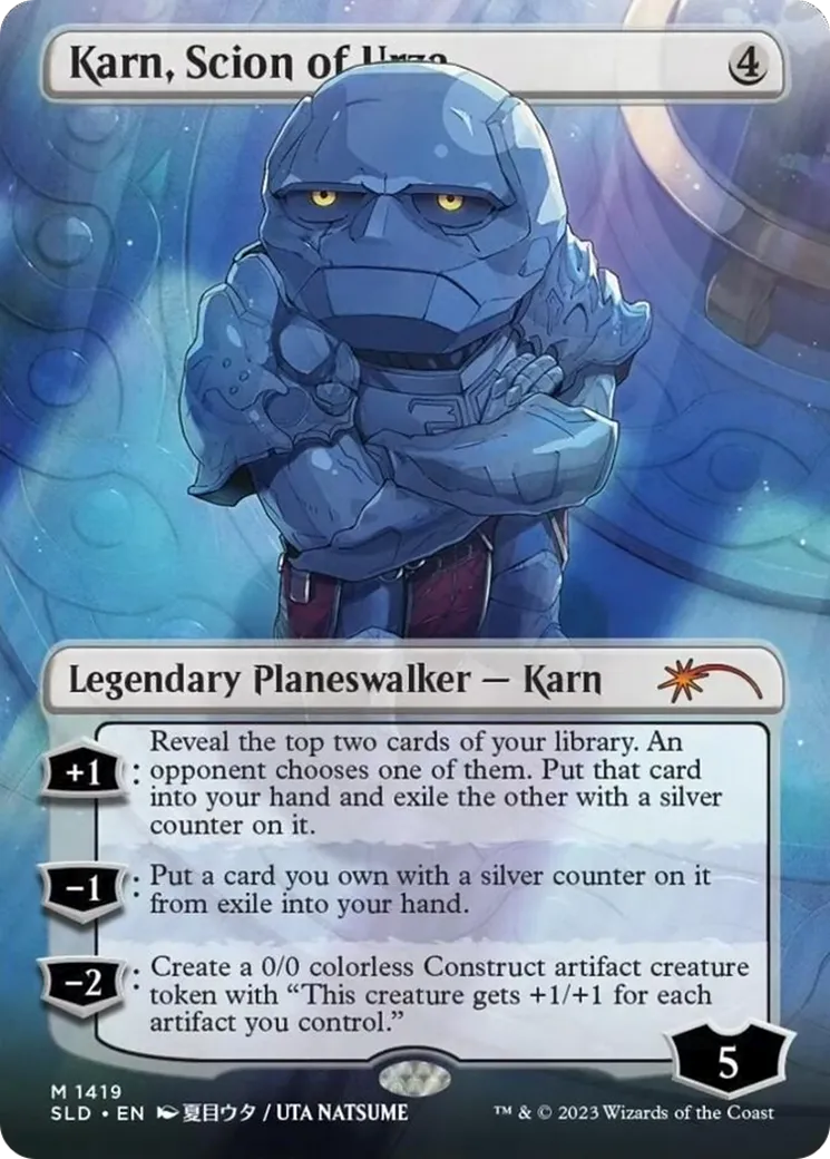 Karn, Scion of Urza — Secret Lair Drop — Magic: The Gathering