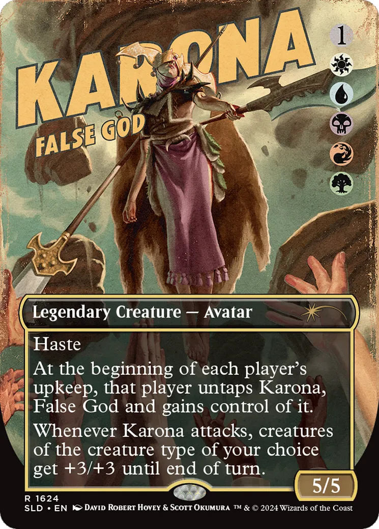Karona, False God — Secret Lair Drop — Magic: The Gathering