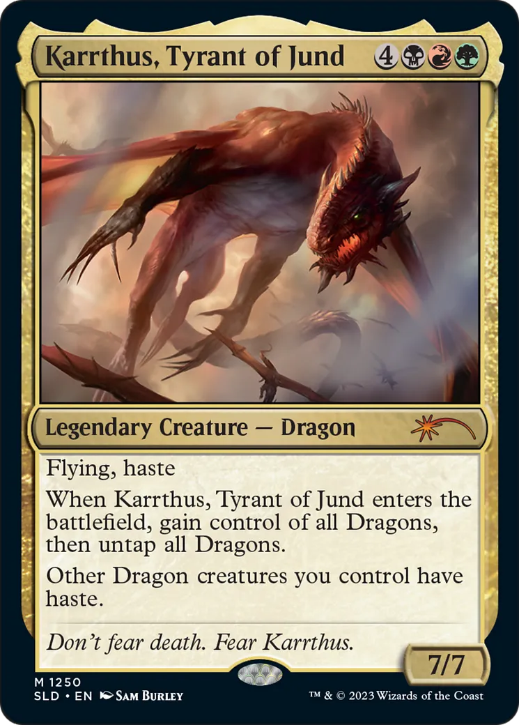 Karrthus, tyran de Jund — Secret Lair Drop — Magic: The Gathering
