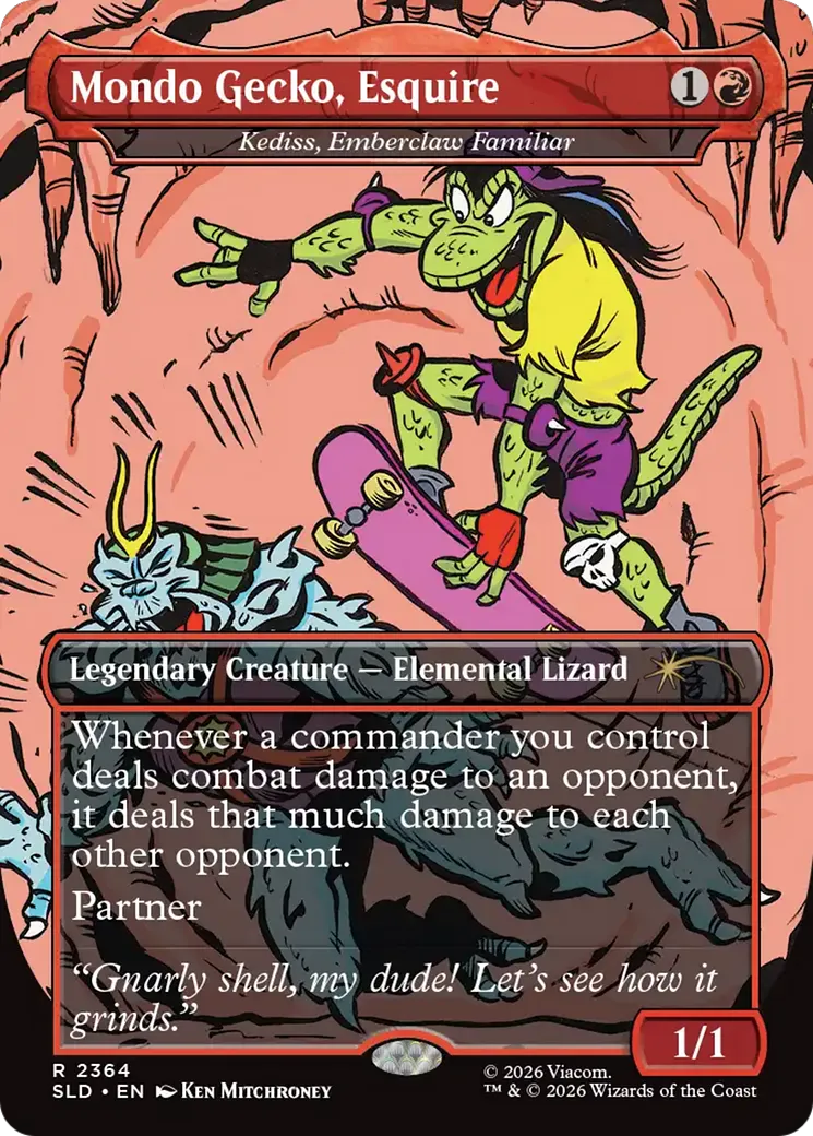 Kediss, familier braisegriffe — Secret Lair Drop — Magic: The Gathering