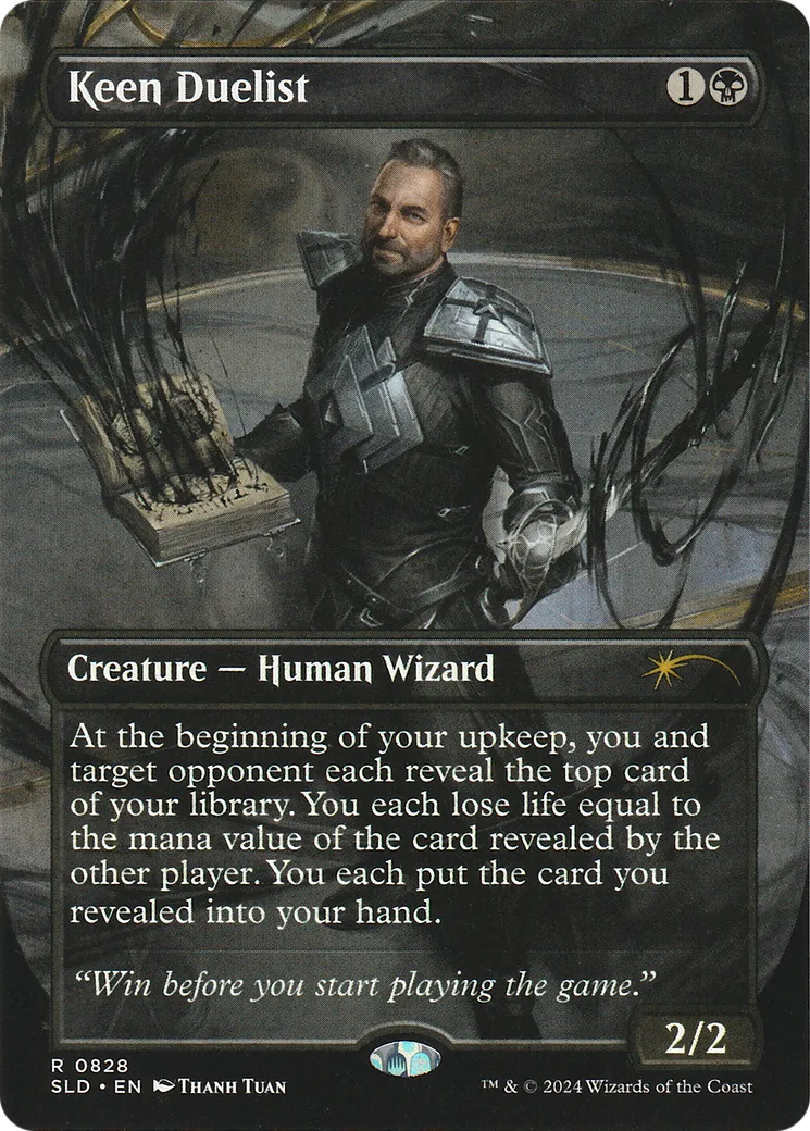 Keen Duelist — Secret Lair Drop — Magic: The Gathering