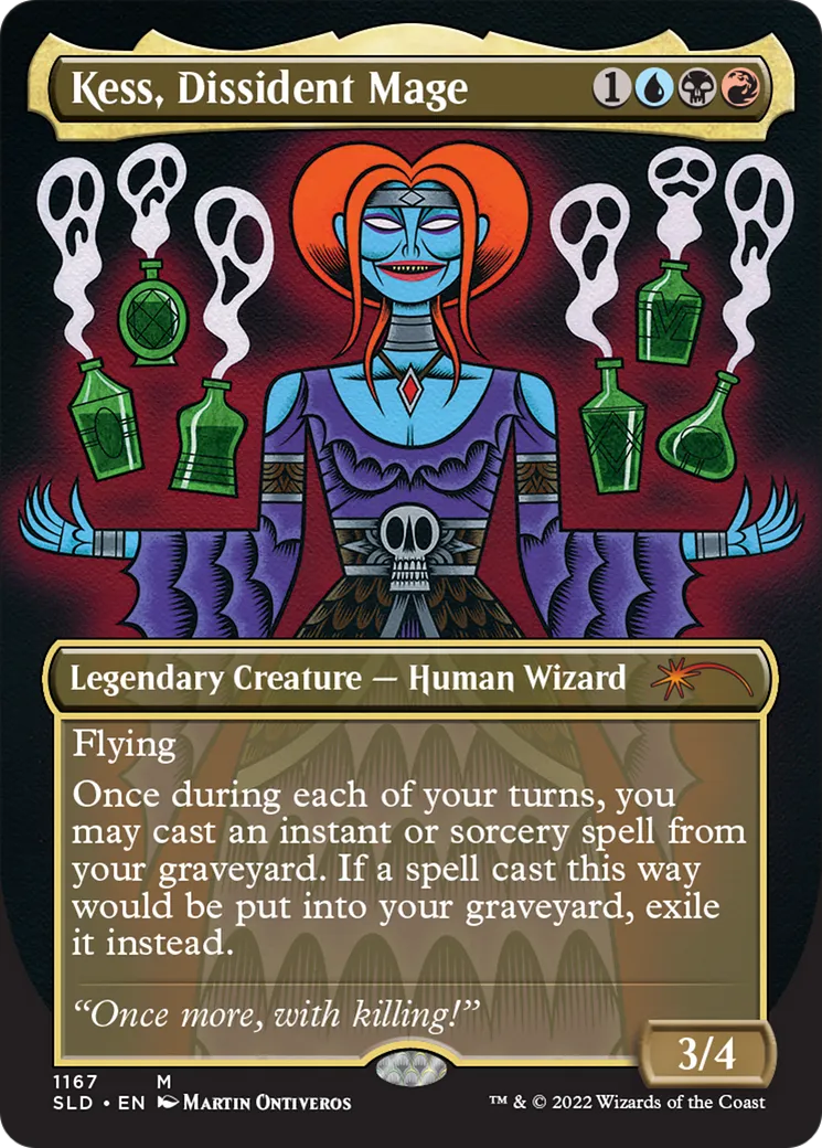 Kess, Dissident Mage — Secret Lair Drop — Magic: The Gathering