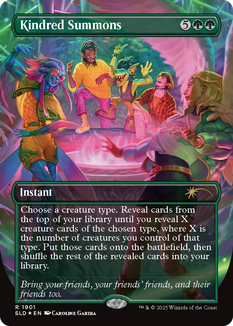 Kindred Summons — Secret Lair Drop — Magic: The Gathering