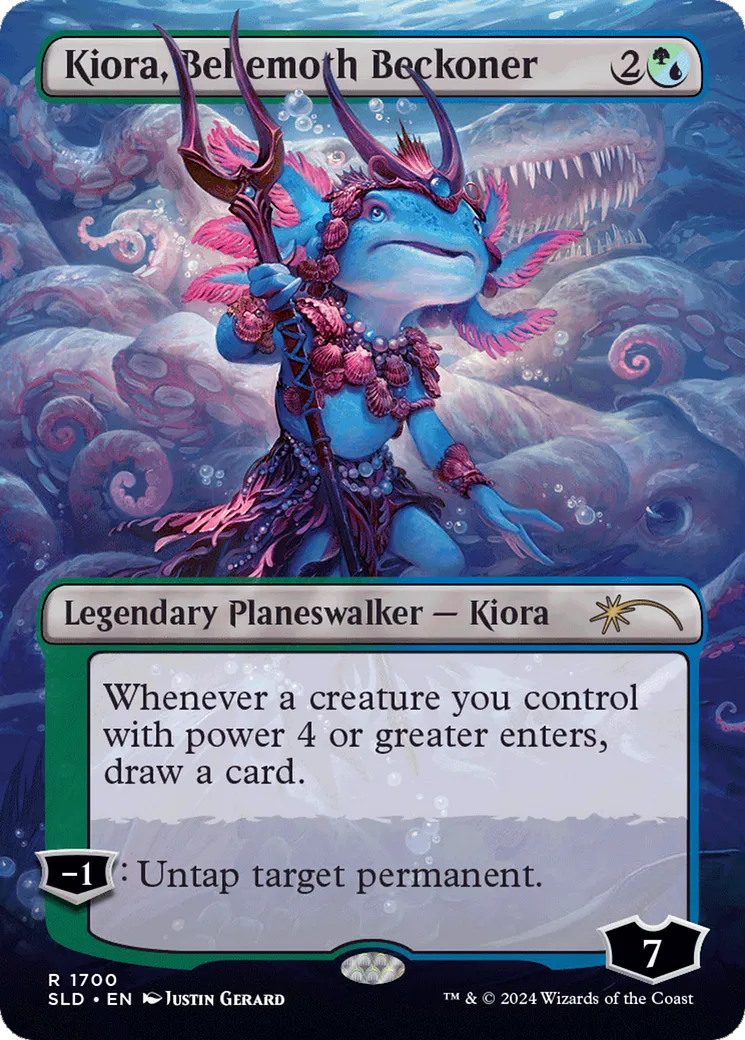 Kiora, Behemoth Beckoner — Secret Lair Drop — Magic: The Gathering