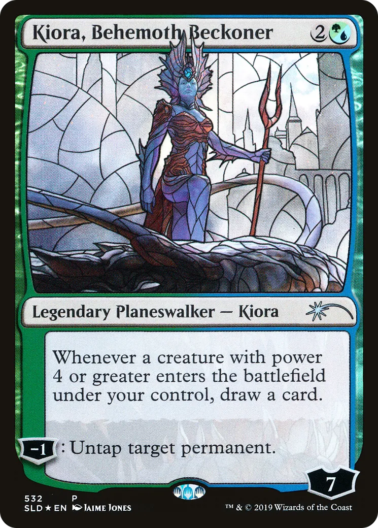 Kiora, Behemoth Beckoner — Secret Lair Drop — Magic: The Gathering