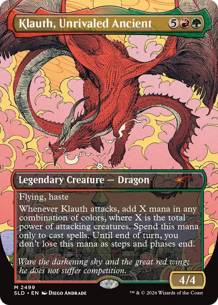 Klauth, Unrivaled Ancient — Secret Lair Drop — Magic: The Gathering