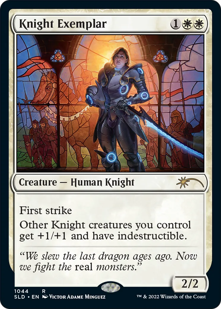 Knight Exemplar — Secret Lair Drop — Magic: The Gathering
