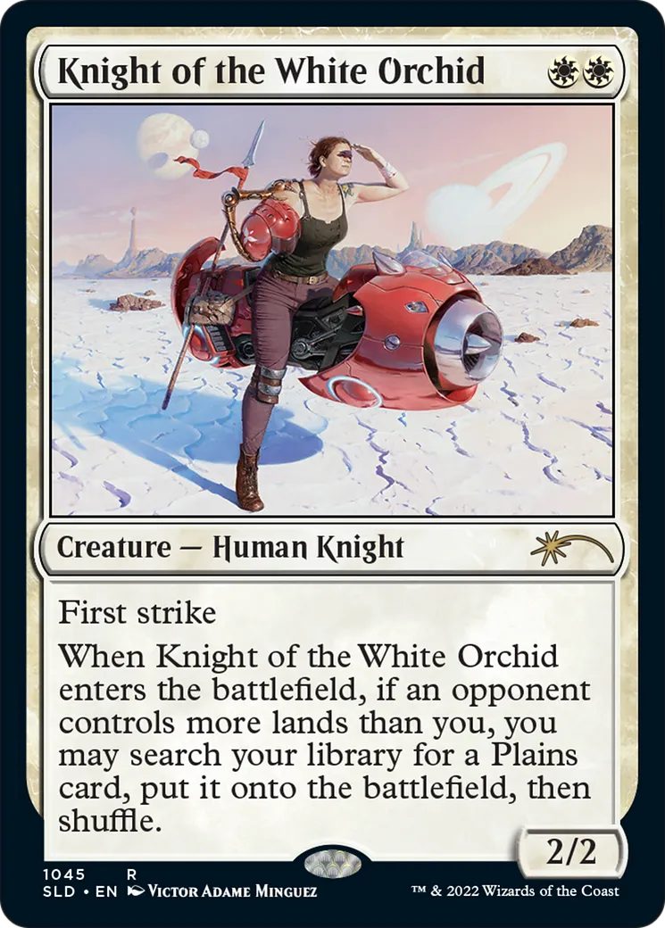 Knight of the White Orchid — Secret Lair Drop — Magic: The Gathering