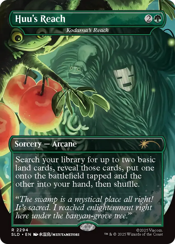 Portée du kodama — Secret Lair Drop — Magic: The Gathering