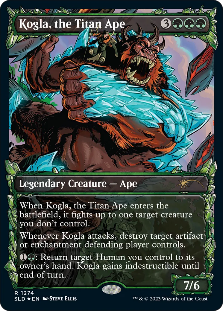 Kogla, the Titan Ape — Secret Lair Drop — Magic: The Gathering