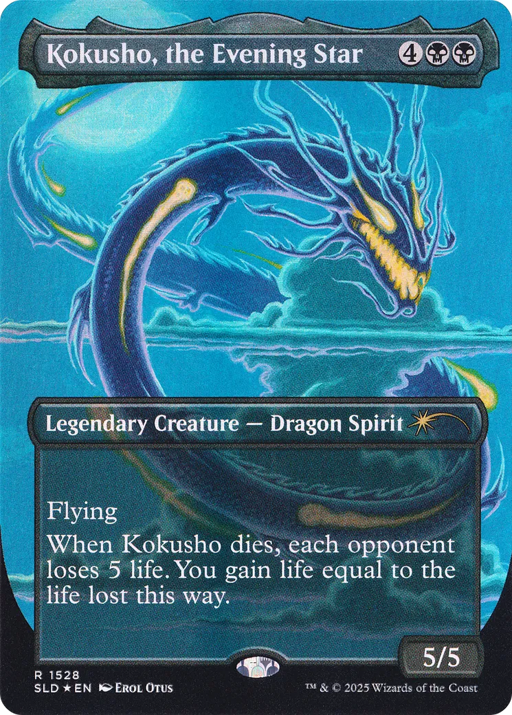 Kokusho, the Evening Star — Secret Lair Drop — Magic: The Gathering