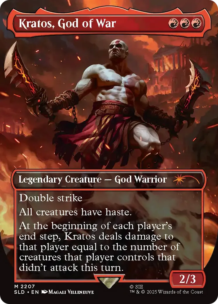 Kratos, God of War — Secret Lair Drop — Magic: The Gathering