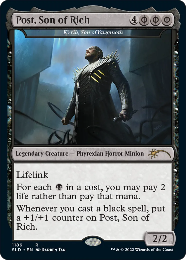 K'rrik, Son of Yawgmoth — Secret Lair Drop — Magic: The Gathering