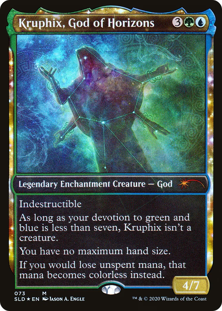 Kruphix, God of Horizons — Secret Lair Drop — Magic: The Gathering