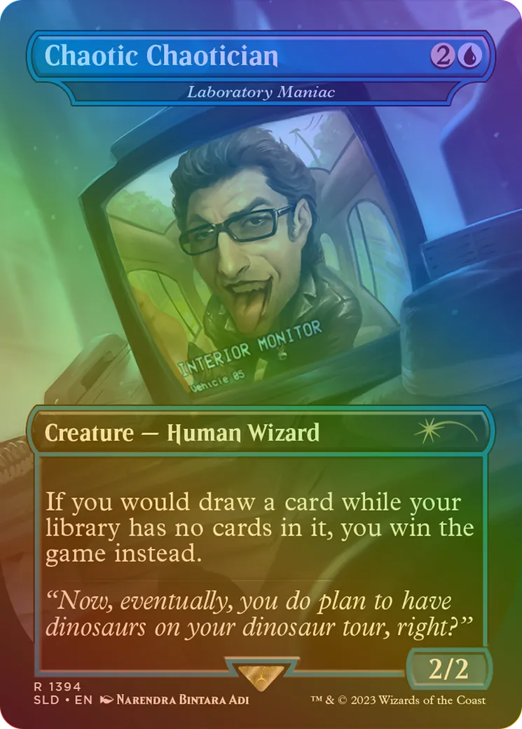 Laboratory Maniac — Secret Lair Drop — Magic: The Gathering