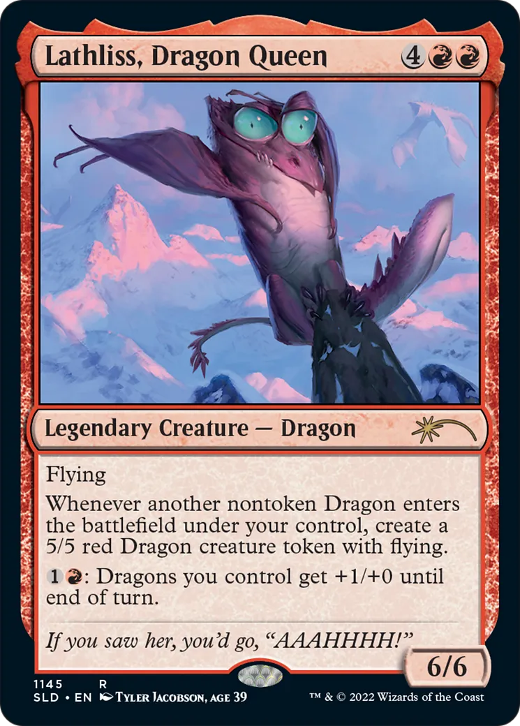Lathliss, Dragon Queen — Secret Lair Drop — Magic: The Gathering