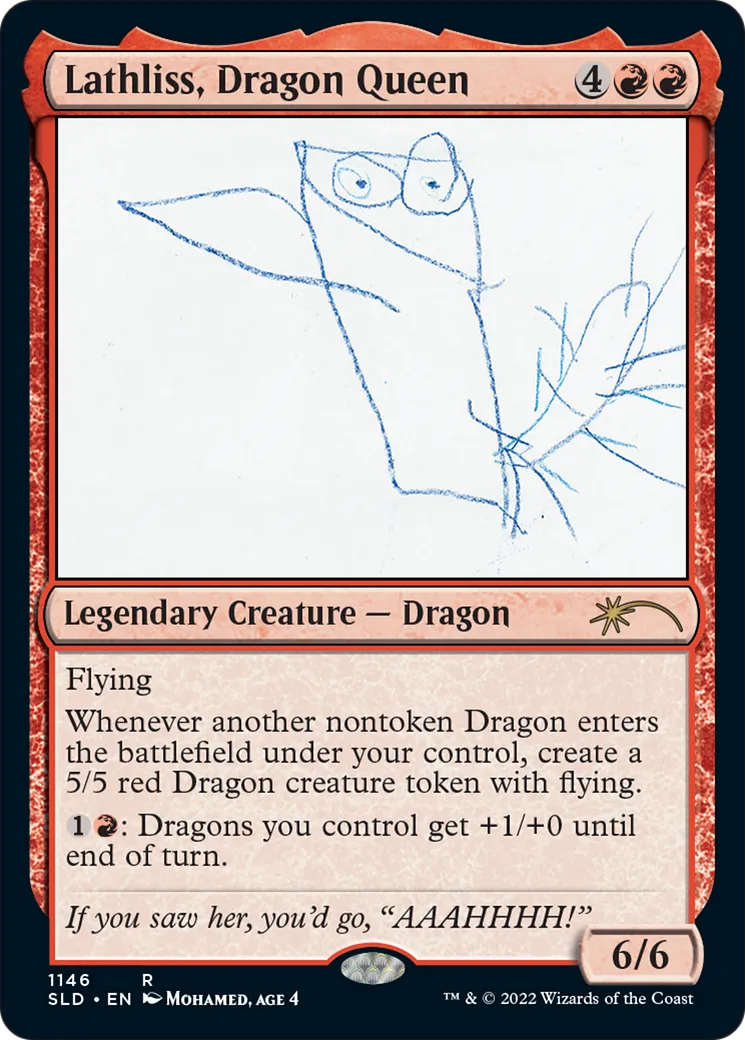Lathliss, Dragon Queen — Secret Lair Drop — Magic: The Gathering