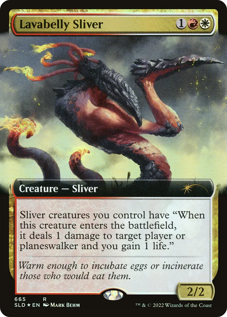 Slivoïde ventrelave — Secret Lair Drop — Magic: The Gathering
