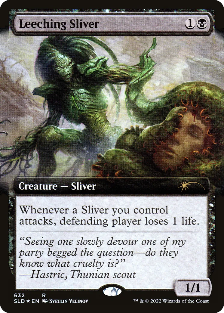 Leeching Sliver — Secret Lair Drop — Magic: The Gathering