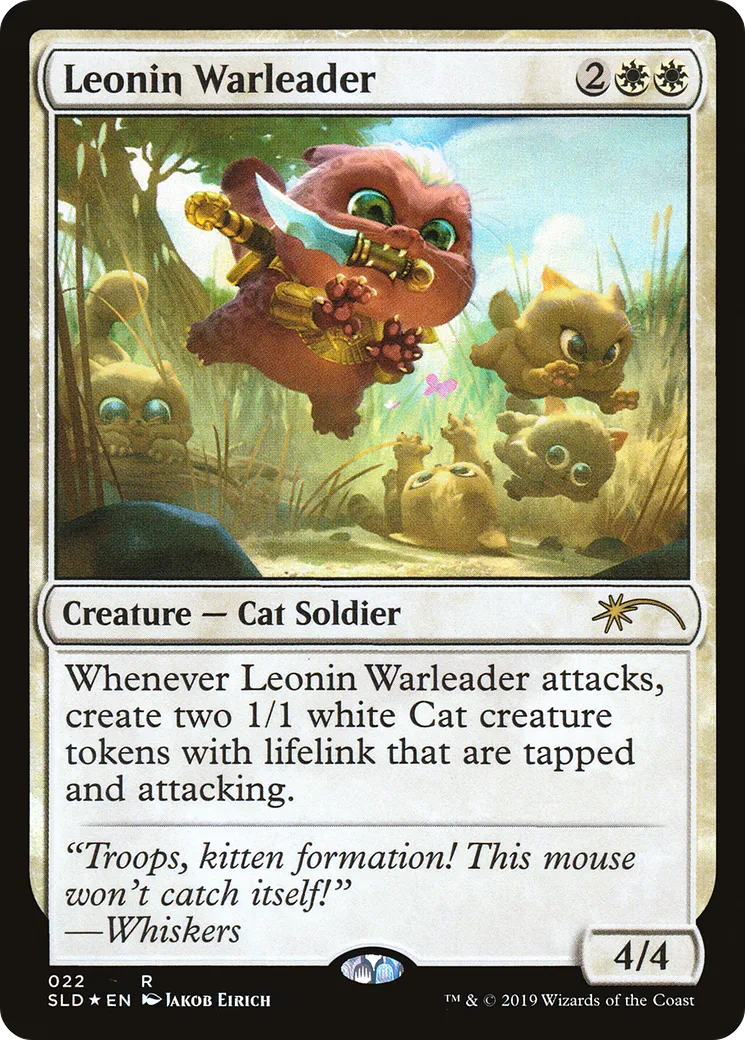 Chef de guerre léonin — Secret Lair Drop — Magic: The Gathering