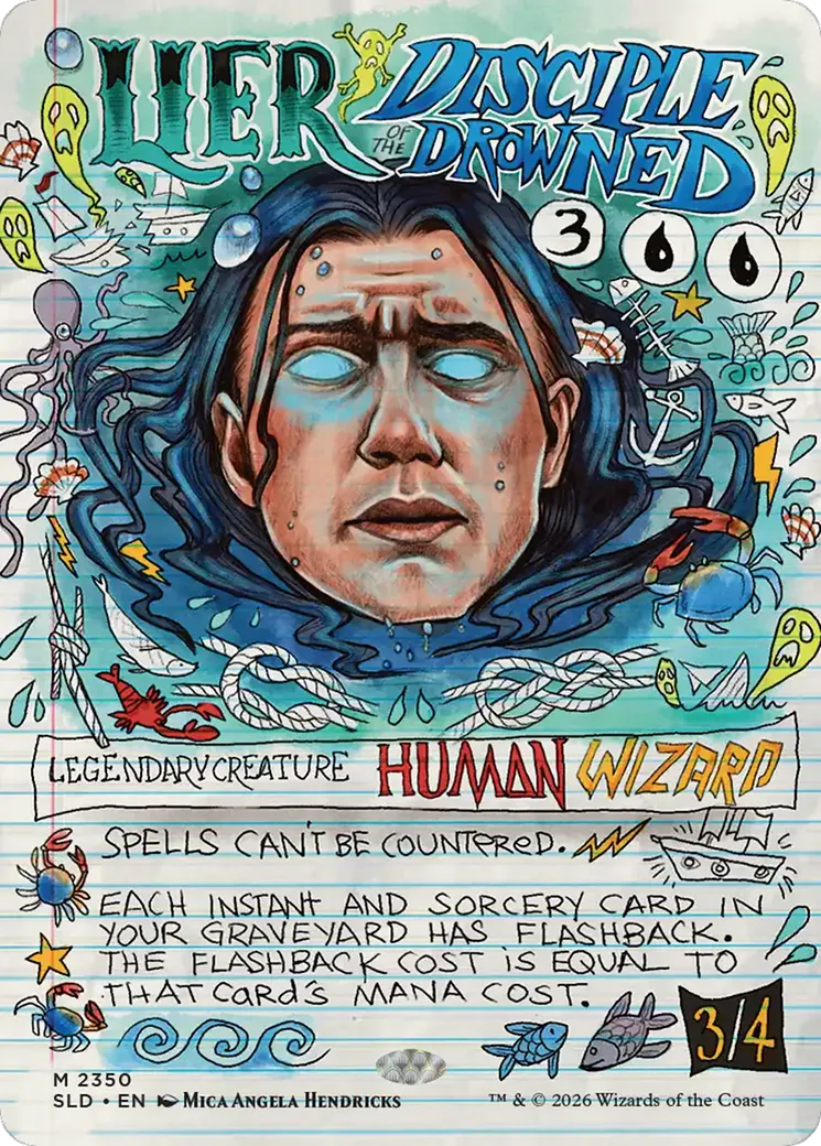 Lier, Disciple of the Drowned — Secret Lair Drop — Magic: The Gathering