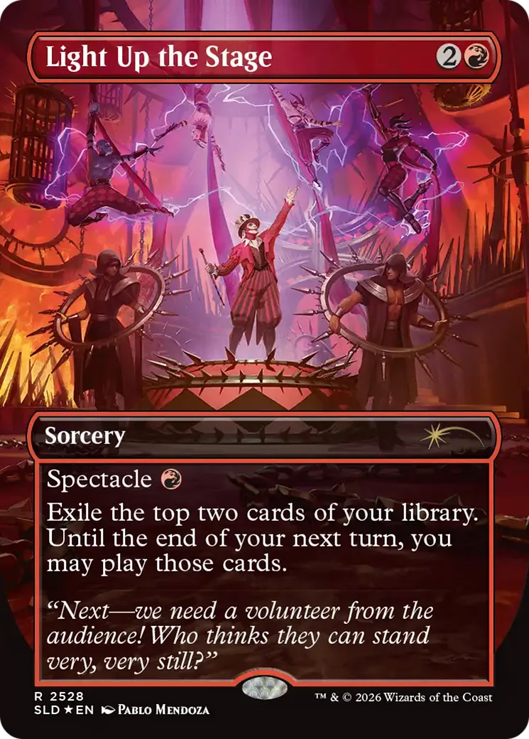 Éclairer la piste — Secret Lair Drop — Magic: The Gathering
