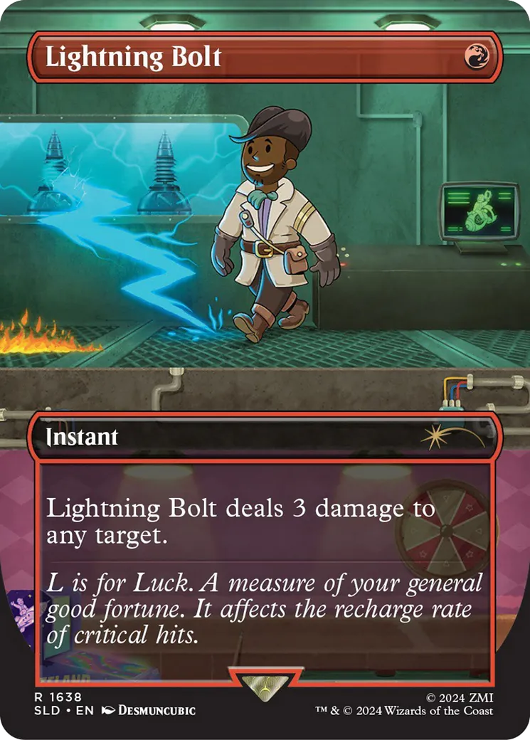 Lightning Bolt — Secret Lair Drop — Magic: The Gathering