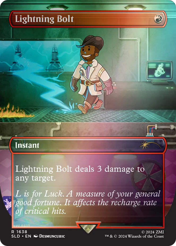 Lightning Bolt — Secret Lair Drop — Magic: The Gathering