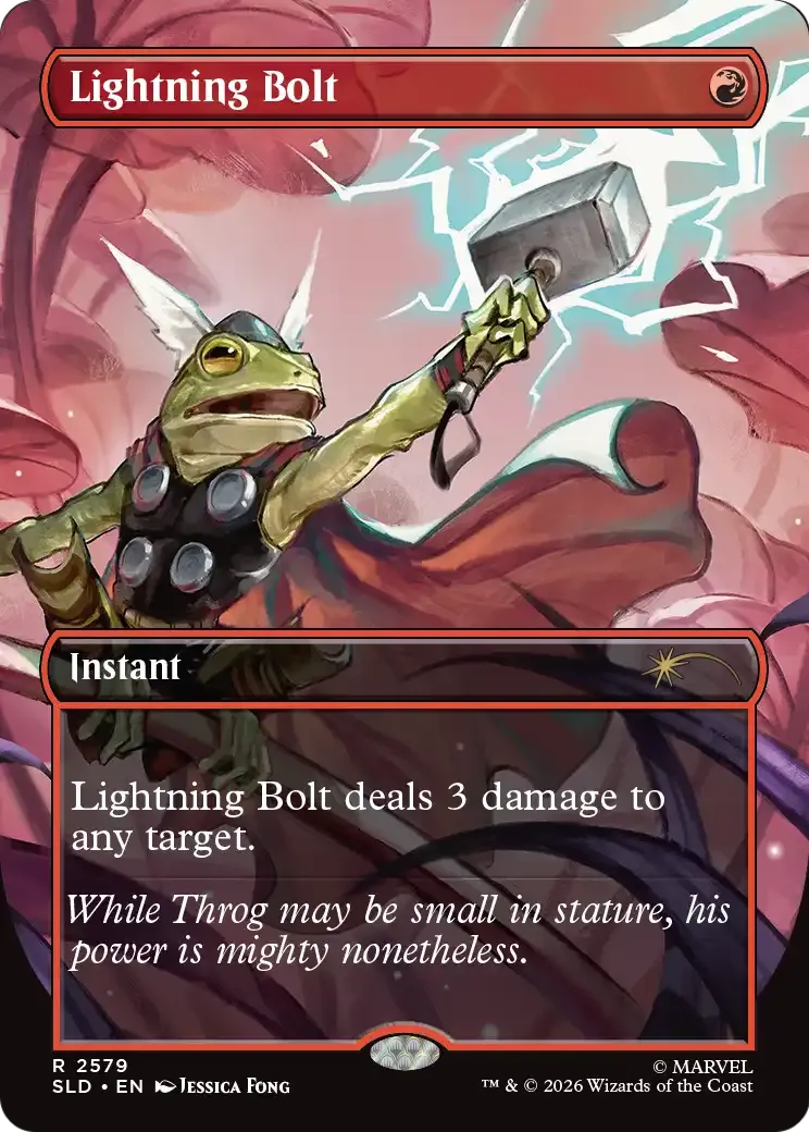 Foudre — Secret Lair Drop — Magic: The Gathering