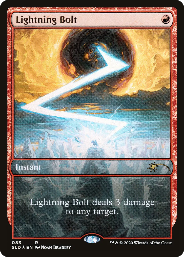 Lightning Bolt — Secret Lair Drop — Magic: The Gathering